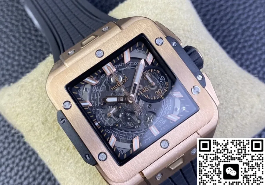 BB Factory Hublot SQUARE BANG UNICO 821.OX.0180.RX 1:1 Best Edition Replica Watch